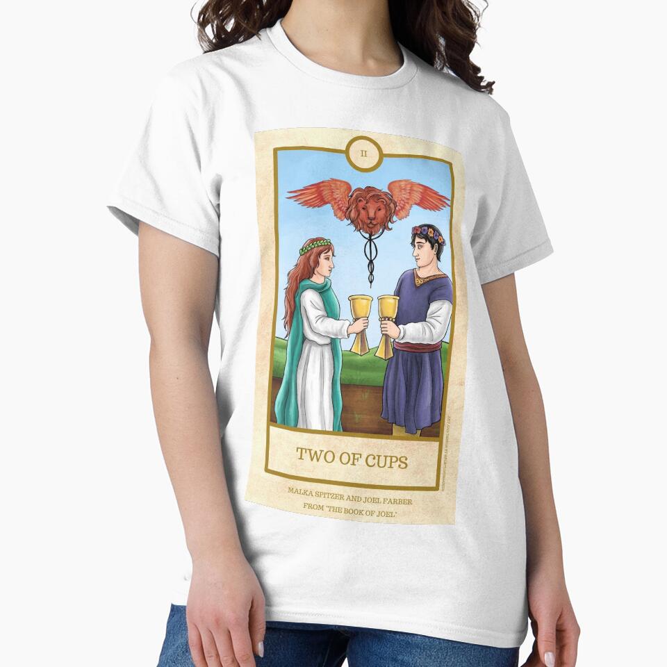 Two Of Cups Malka Joel Design T-shirt - Image 2