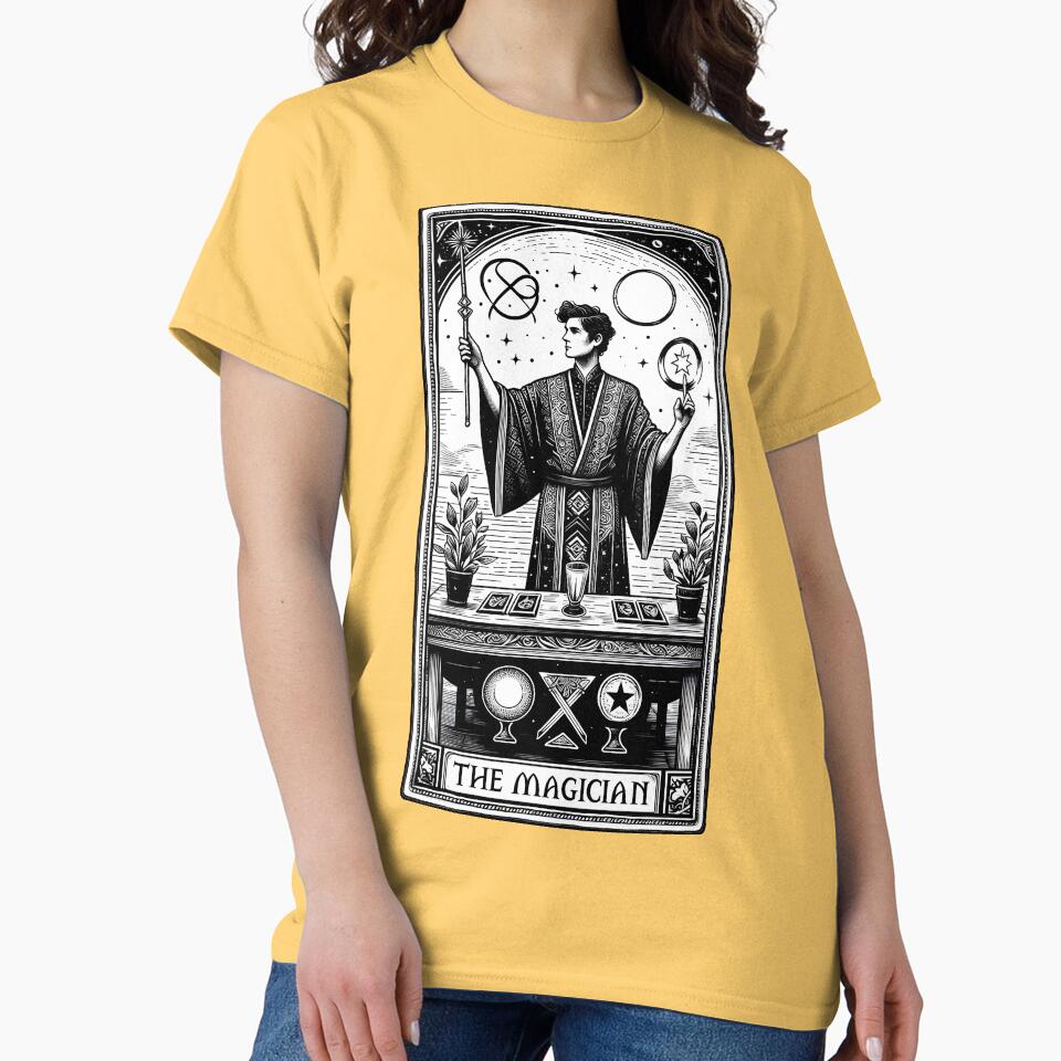 The Magician Major Arcana Design T-shirt - Image 6