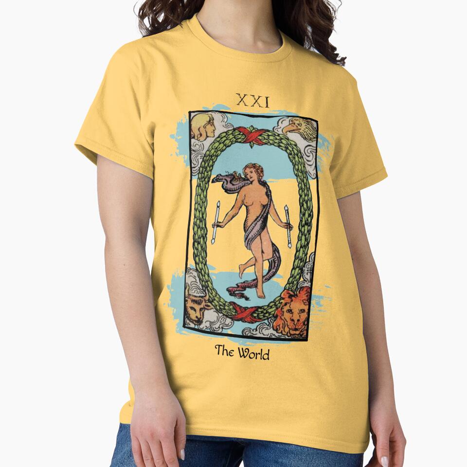 The World Tarot Celestial Design T-shirt - Image 6