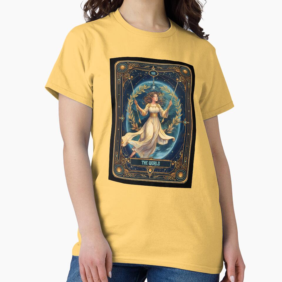 The World Tarot Arcana Design T-shirt - Image 6