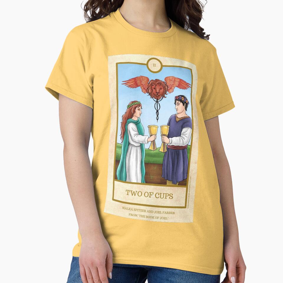 Two Of Cups Malka Joel Design T-shirt - Image 6