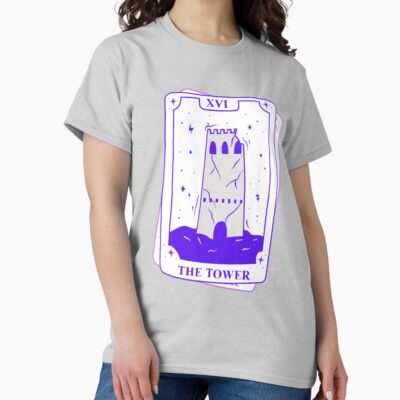 The Tower Tarot Mystic Design T-shirt