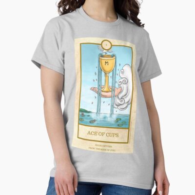 Ace Of Cups Malka Spitzer Design T-shirt