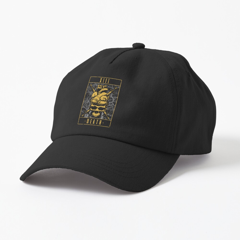 Death Anatomical Heart Skull Tarot Cap