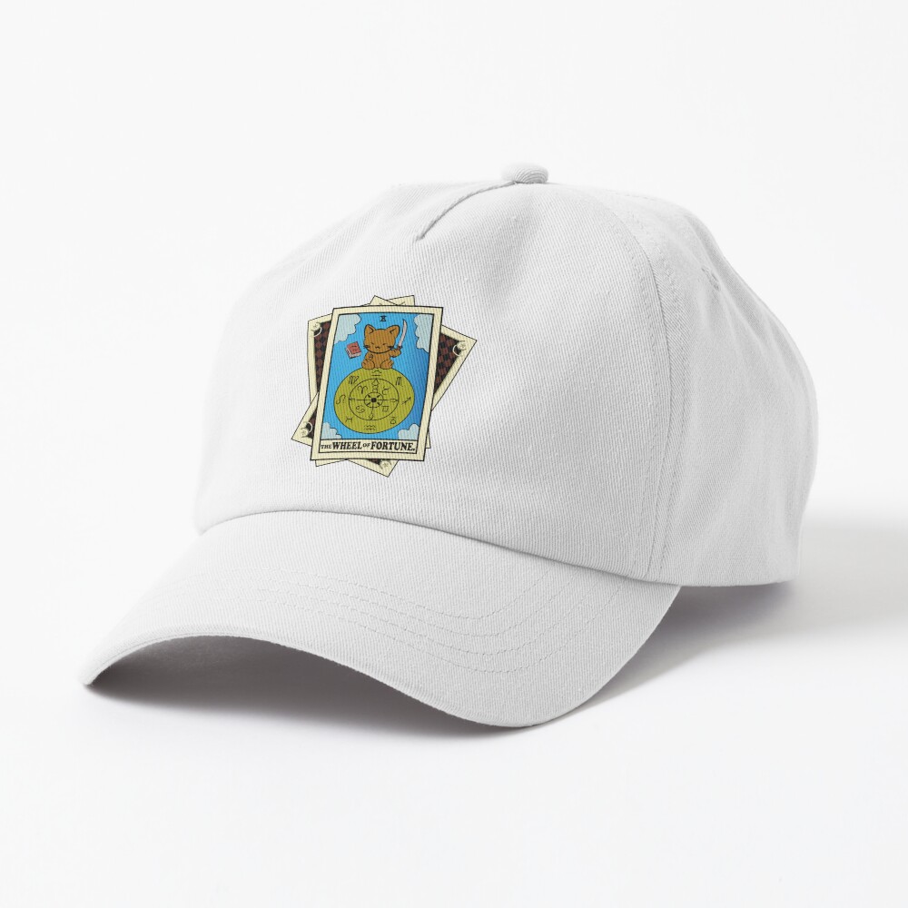 Wheel Of Fortune Fortune Cat Tarot Cap