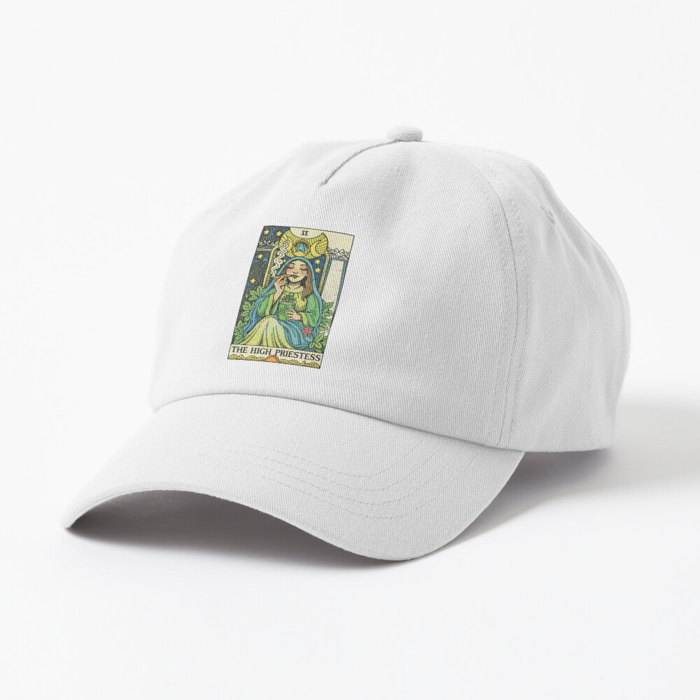 The High Priestess Celestial Tarot Design Cap