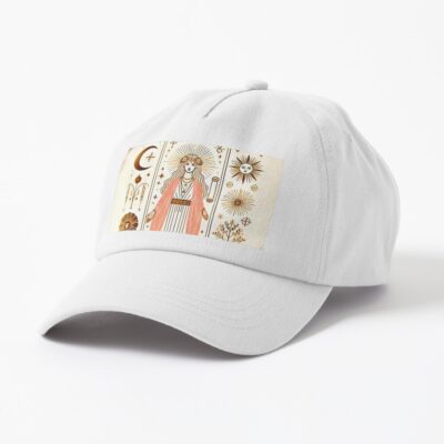 The High Priestess Traditional Tarot Design Cap