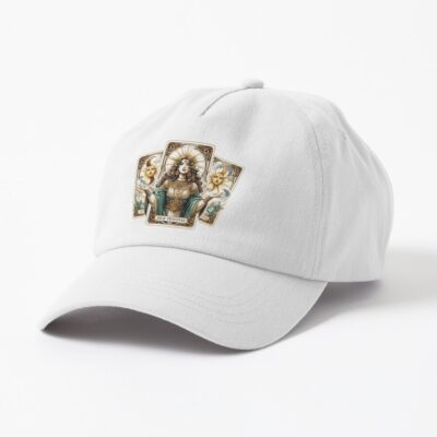 The High Priestess Vintage Tarot Design Cap