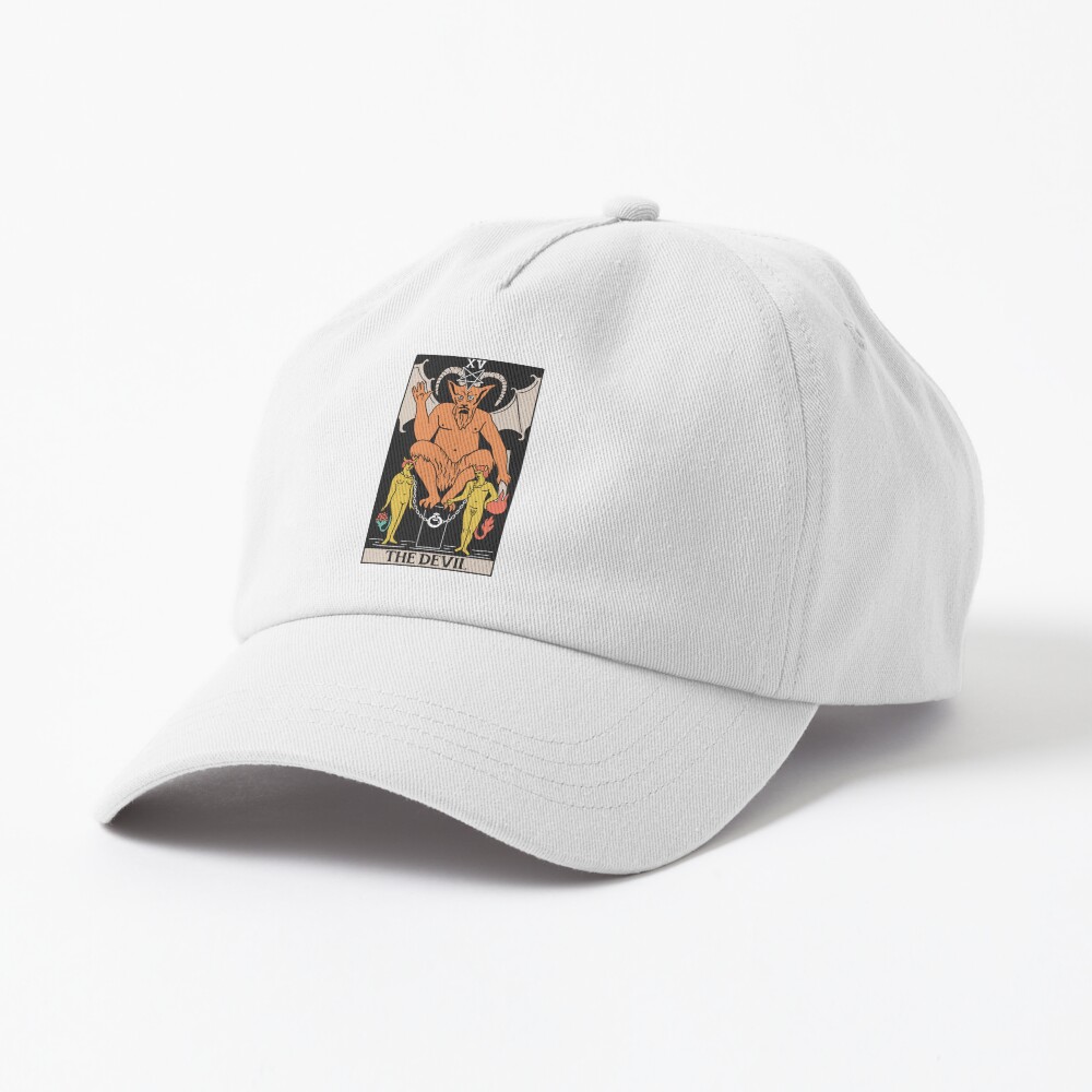The Devil Witchy Magic Tarot Design Cap