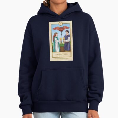 Two Of Cups Malka Joel Design Hoodie