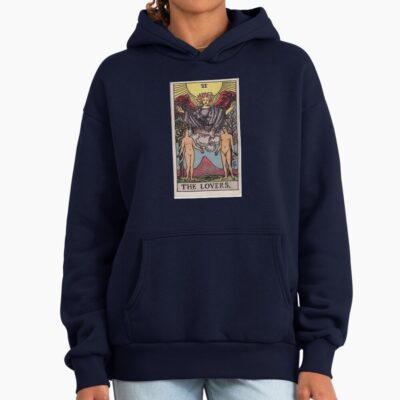The Lovers Tarot Arcana Design Hoodie
