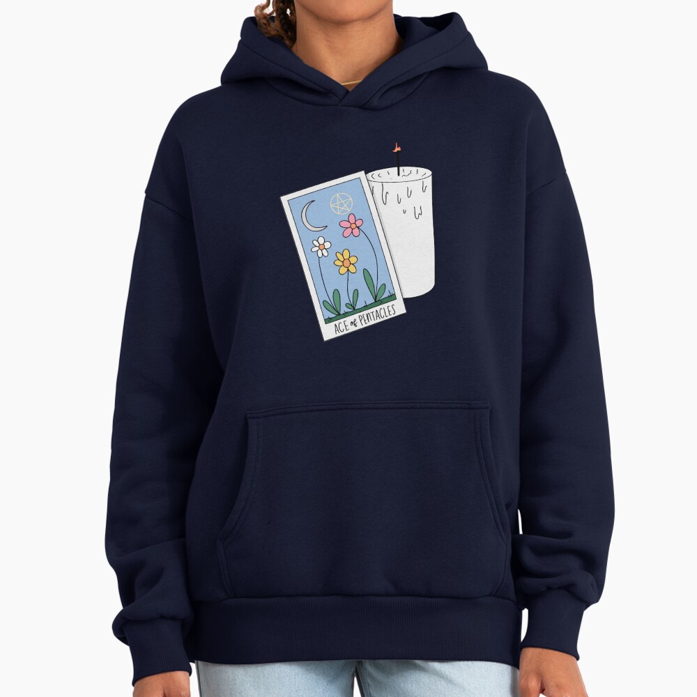 Ace Of Pentacles Mystic Design Hoodie - Image 5