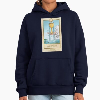 Ace Of Cups Malka Spitzer Design Hoodie