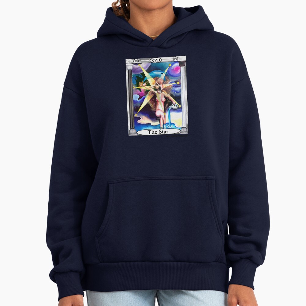 The Star Naked Tarot Design Hoodie - Image 5