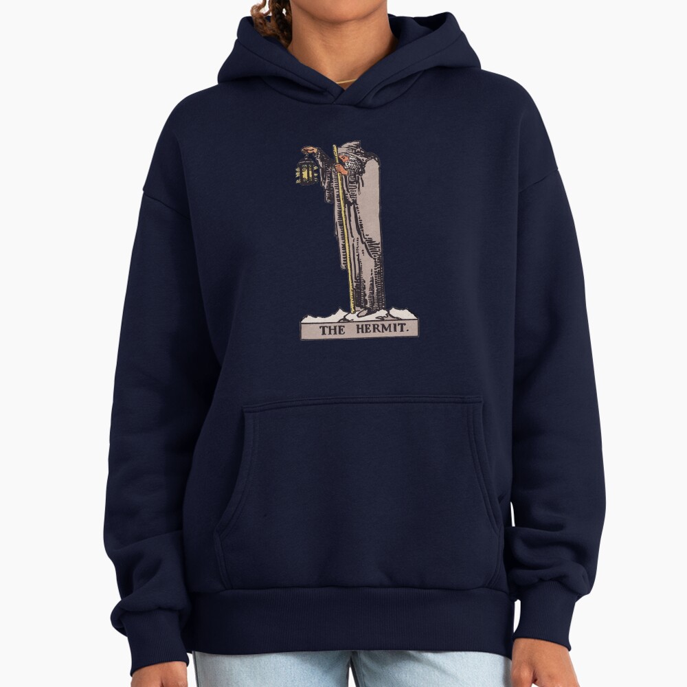 The Hermit Tarot Arcana Design Hoodie