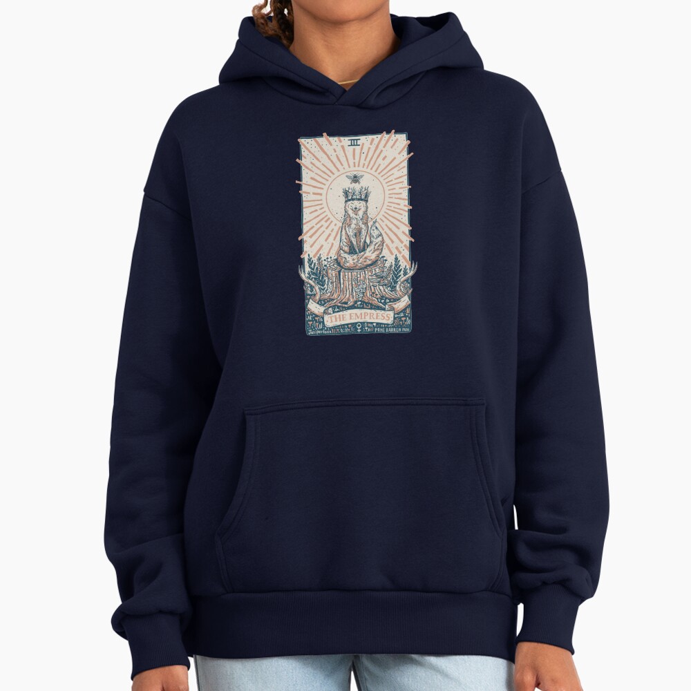 The Empress Tarot Mystic Design Hoodie - Image 5