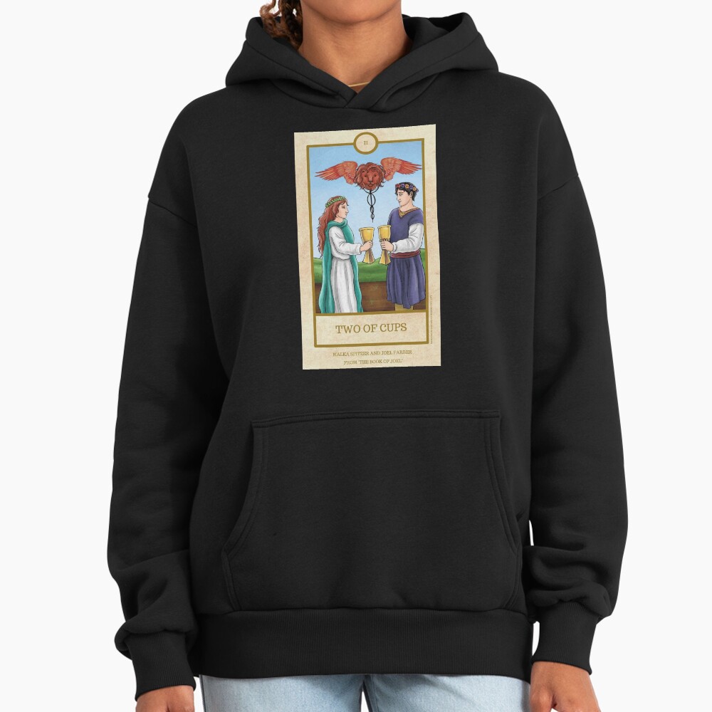 Two Of Cups Malka Joel Design Hoodie - Image 3