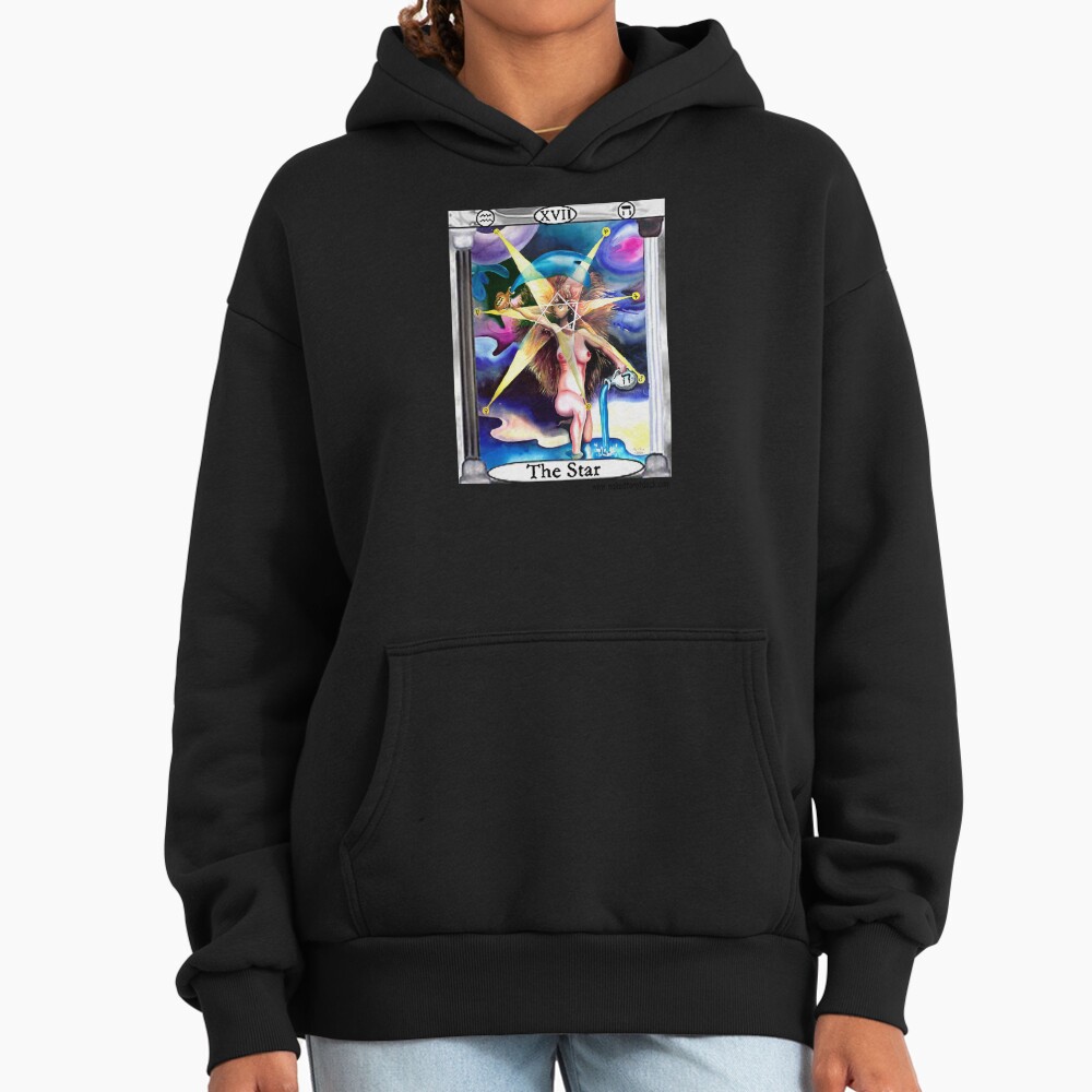 The Star Naked Tarot Design Hoodie