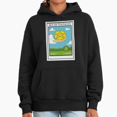 Ace Of Pentacles Tarot Design Hoodie