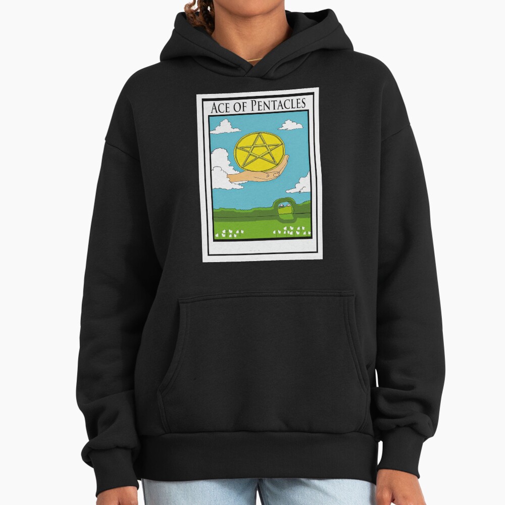 Ace Of Pentacles Tarot Design Hoodie
