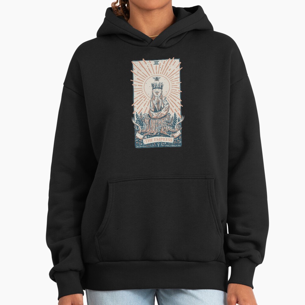 The Empress Tarot Mystic Design Hoodie