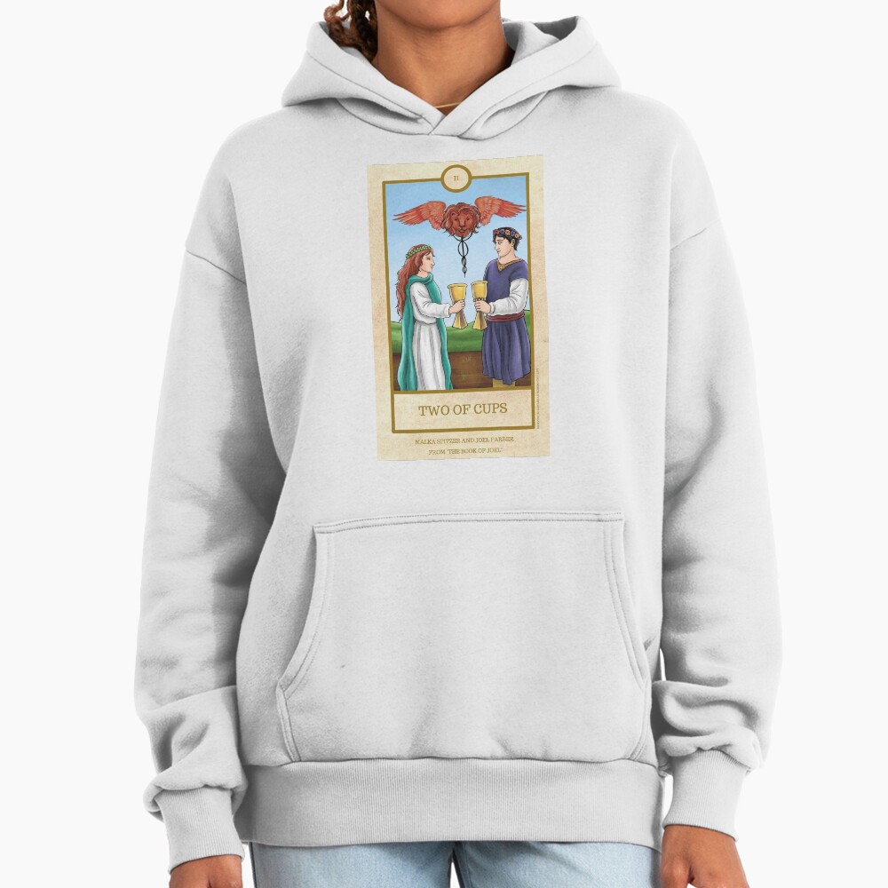 Two Of Cups Malka Joel Design Hoodie - Image 2