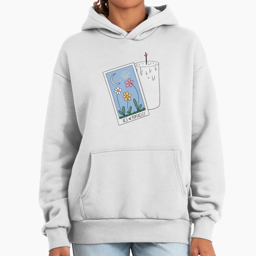 Ace Of Pentacles Mystic Design Hoodie - Image 2
