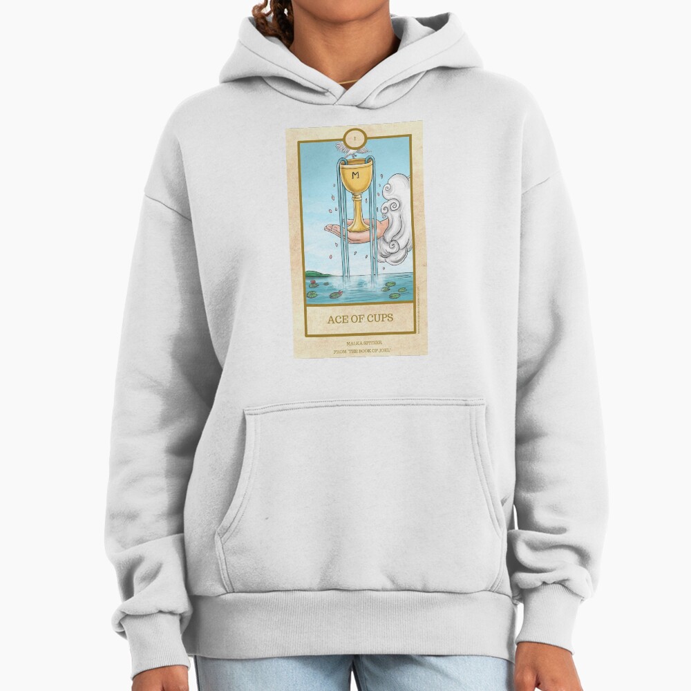 Ace Of Cups Malka Spitzer Design Hoodie - Image 2