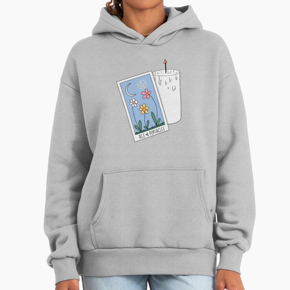 Ace Of Pentacles Mystic Design Hoodie - Image 4