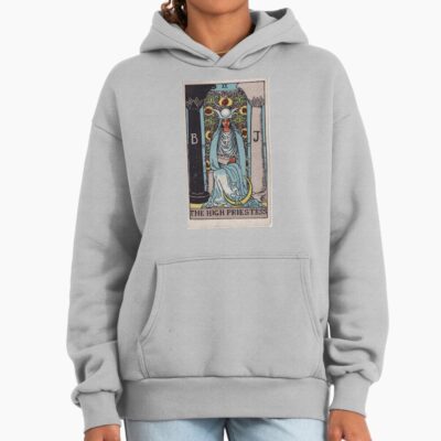 The High Priestess Mystic Tarot Design Hoodie