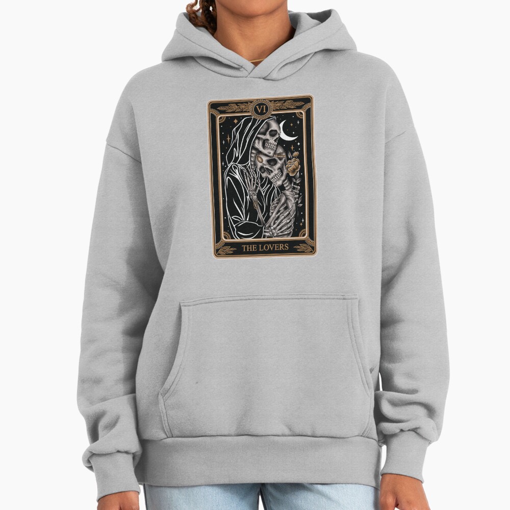 The Lovers Tarot Tattoo Art Hoodie
