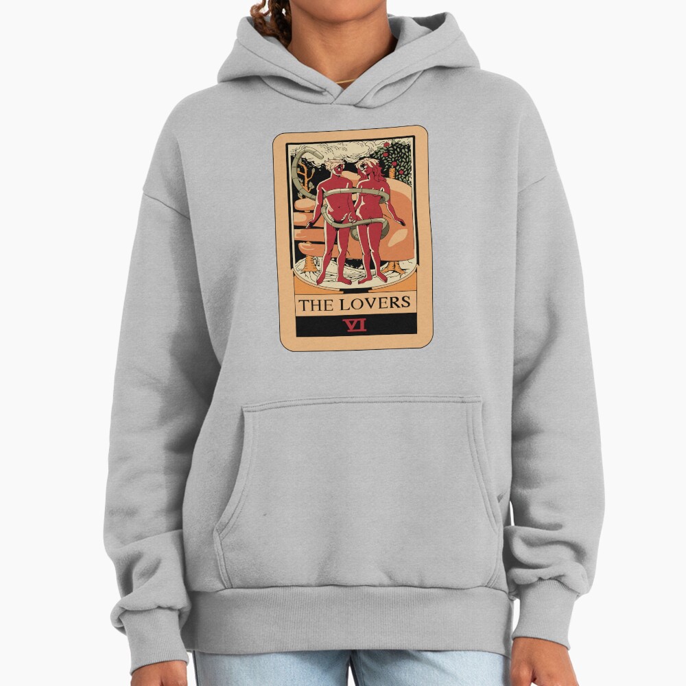The Lovers Tarot Mystic Design Hoodie