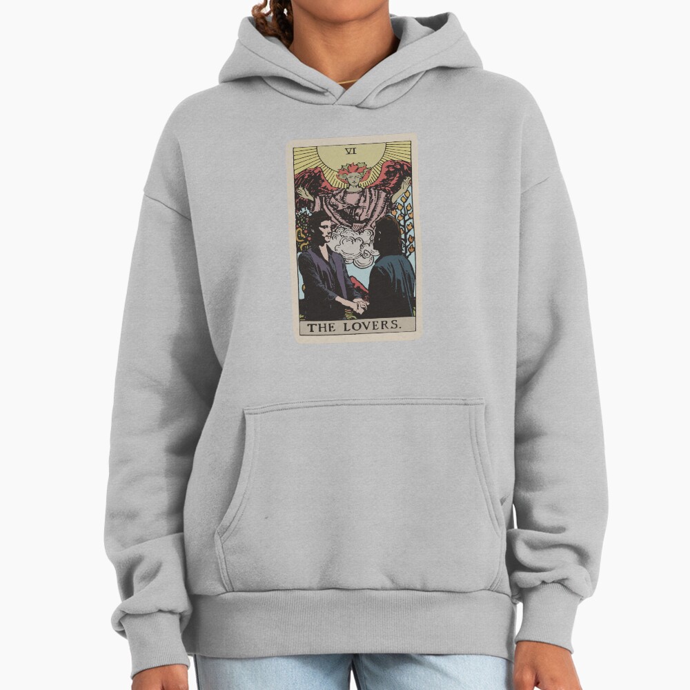The Lovers Queliot Tarot Design Hoodie