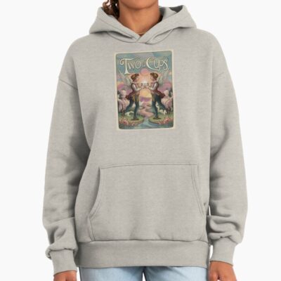 Two Of Cups Tarot Design Hoodie
