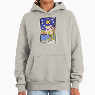 The Star Tarot Celestial Design Hoodie