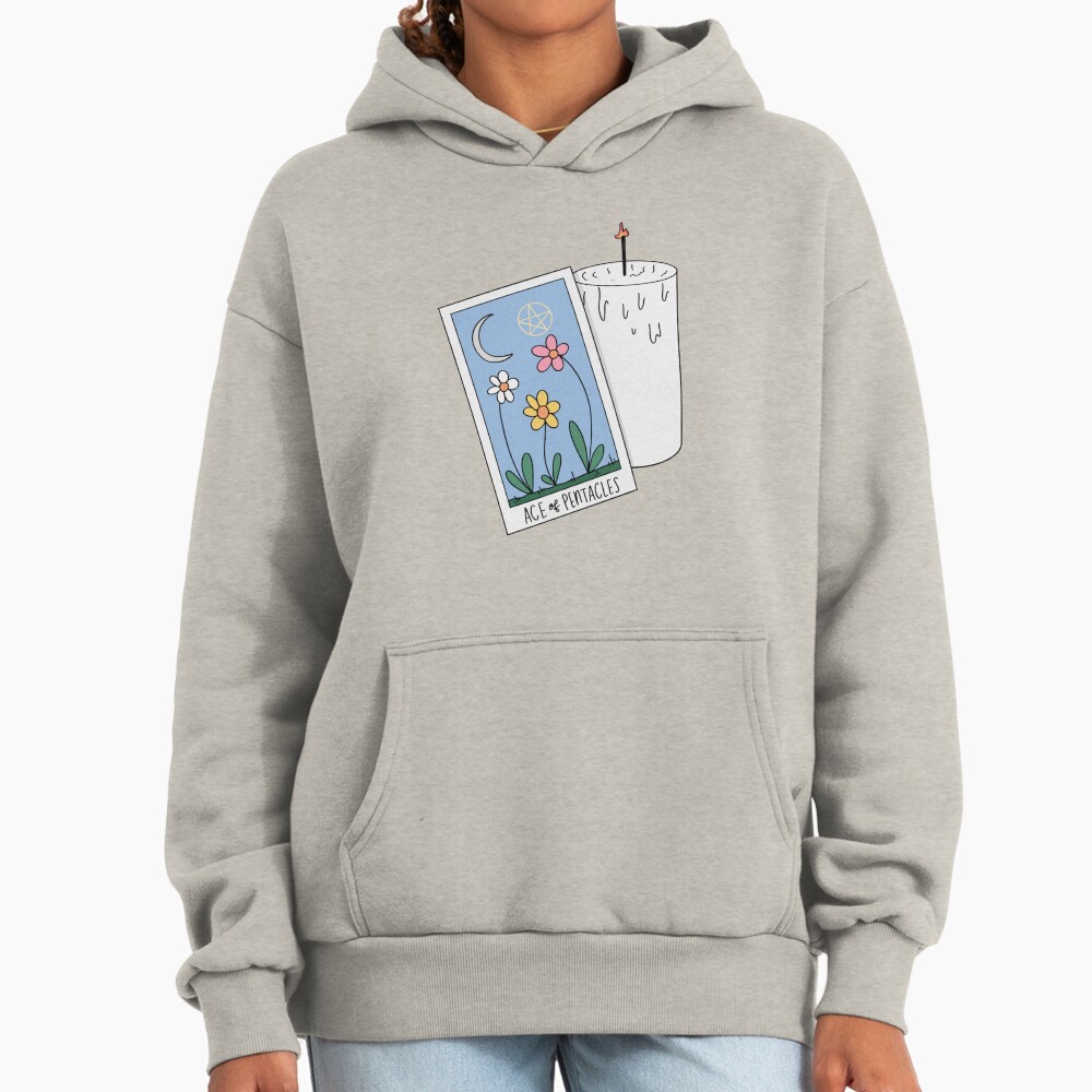 Ace Of Pentacles Mystic Design Hoodie