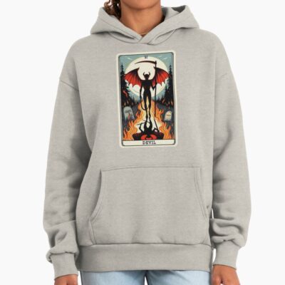 The Devil Tarot Arcana Design Hoodie