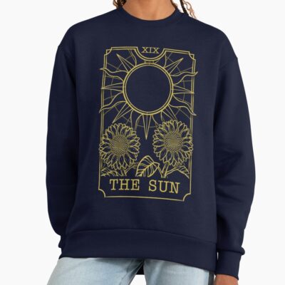 The Sun Tarot Celestial Design Sweatshirt