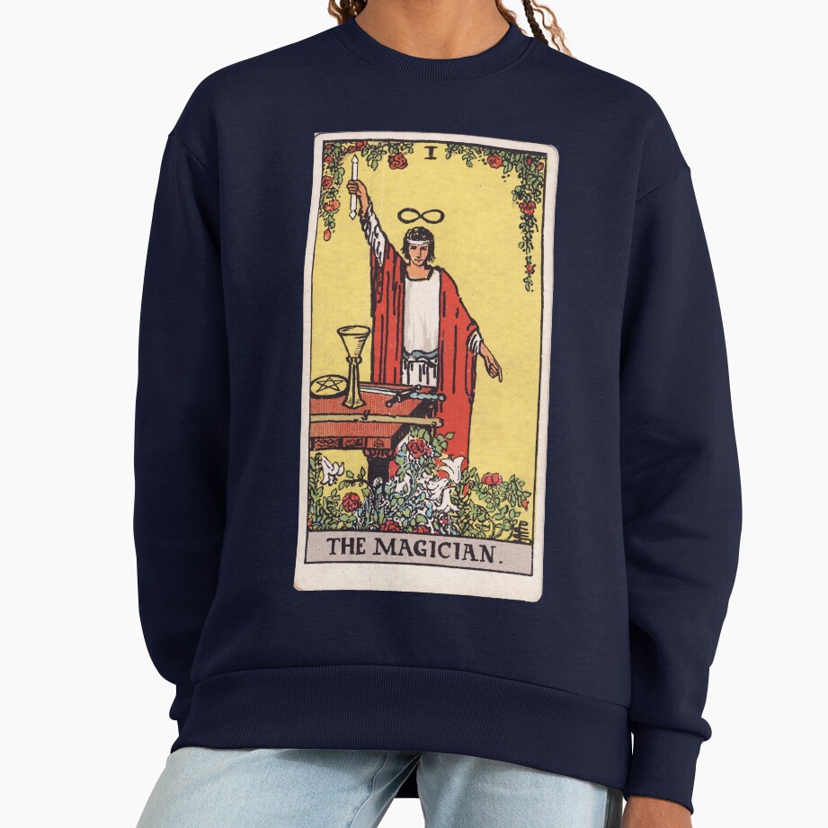 The Magician Tarot Mystic Design Sweatshirt - Image 5