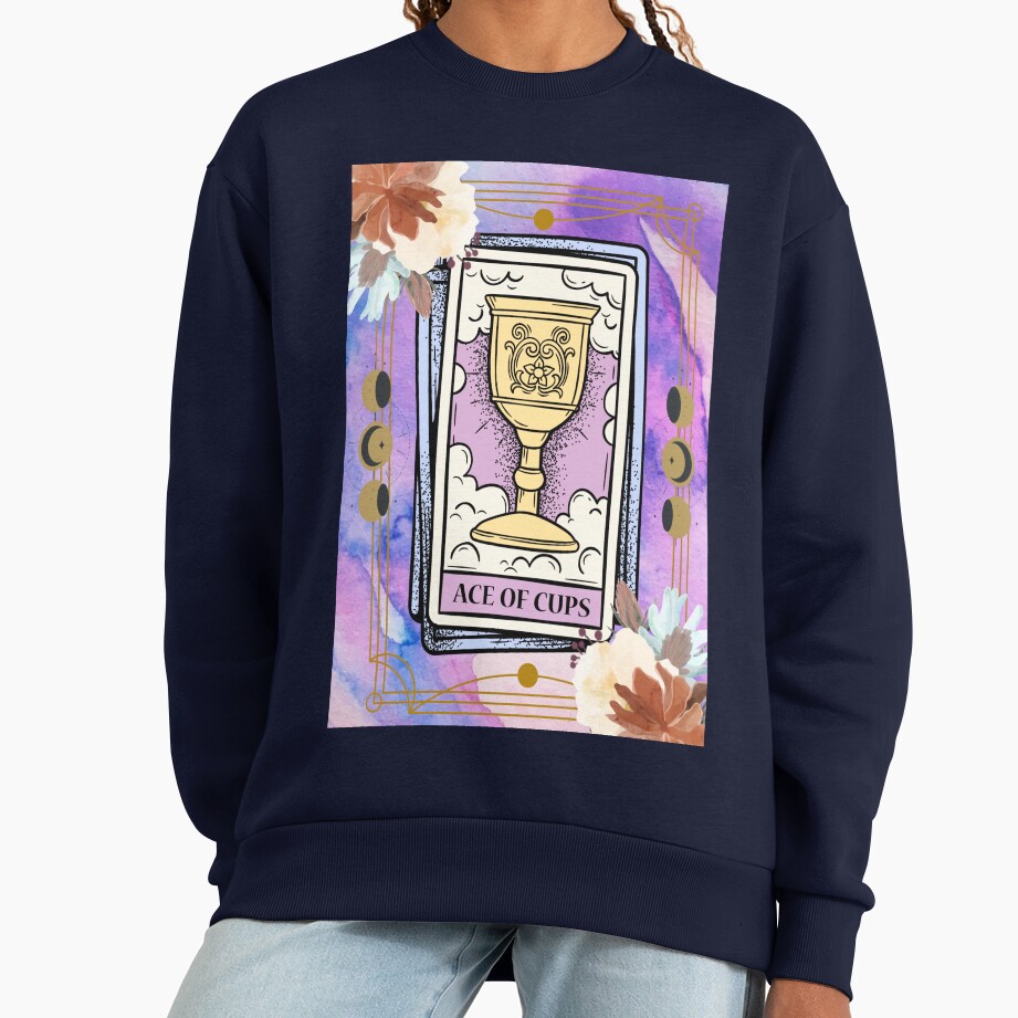 Ace Of Cups Mystic Design Sweatshirt - Image 5