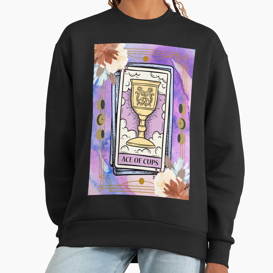 Ace Of Cups Mystic Design Sweatshirt