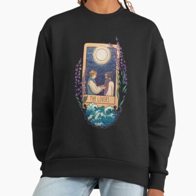 The Lovers Pirate Tarot Design Sweatshirt