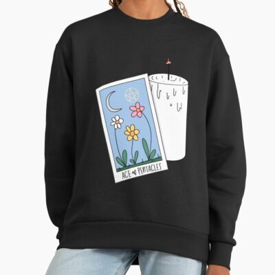 Ace Of Pentacles Mystic Design Sweatshirt