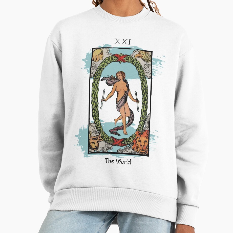 The World Tarot Celestial Design Sweatshirt - Image 2
