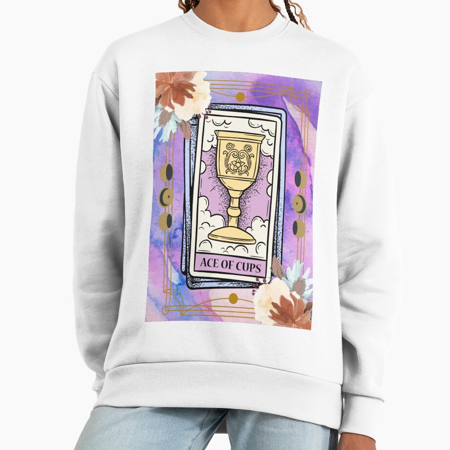 Ace Of Cups Mystic Design Sweatshirt - Image 2