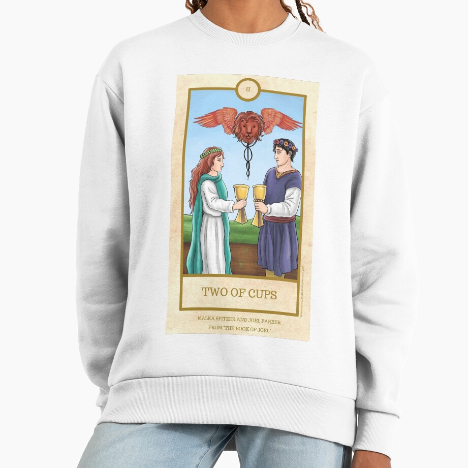 Two Of Cups Malka Joel Design Sweatshirt - Image 2