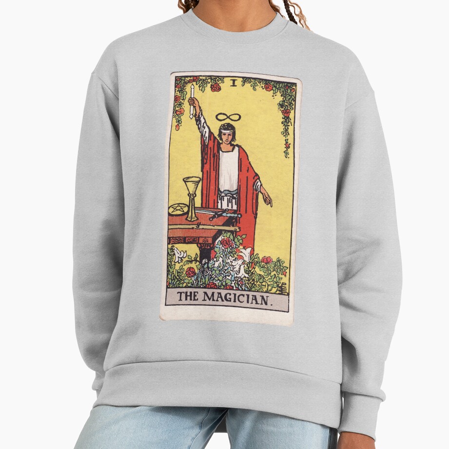 The Magician Tarot Mystic Design Sweatshirt - Image 4