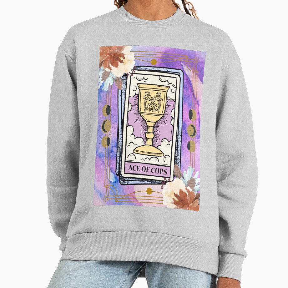 Ace Of Cups Mystic Design Sweatshirt - Image 4