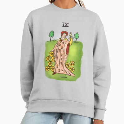 Nine Of Pentacles Arcana Design Sweatshirt