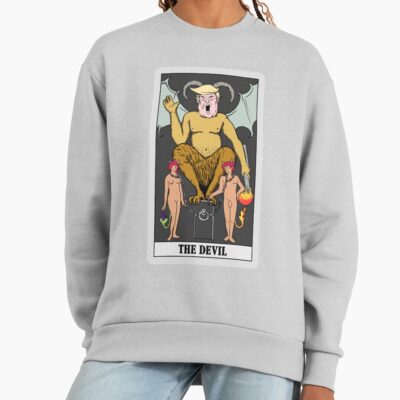 The Devil Trump Tarot Design Sweatshirt